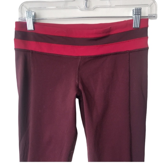 LULULEMON leggings cropped pants 6 like new - Picture 3 of 5